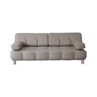 wowdsgn 尖叫设计 12019 曲奇沙发床 大象灰 皮艺款