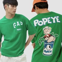 Gap 盖璞 x POPEYE大力水手系列 男款纯棉短袖T恤