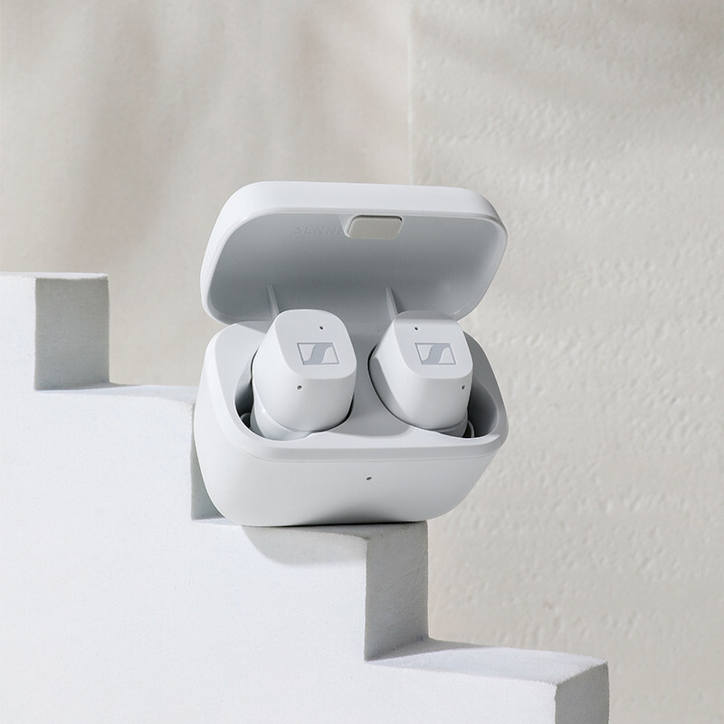 森海塞尔 CX True Wireless 入耳式真无线动圈降噪蓝牙耳机 白色
