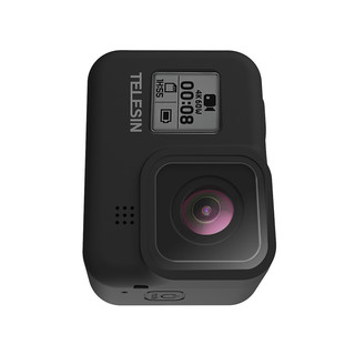 TELESIN GoPro8硅胶套hero8配件硅胶保护套机身保护防磕保护壳 黑色