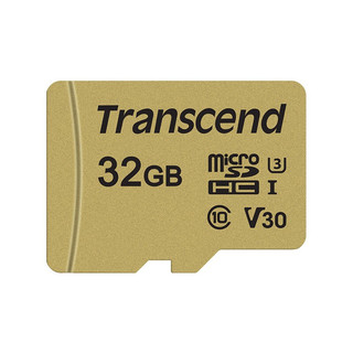 Transcend 创见 microSD存储卡 32GB (UHS-I、V30、U3、A1)