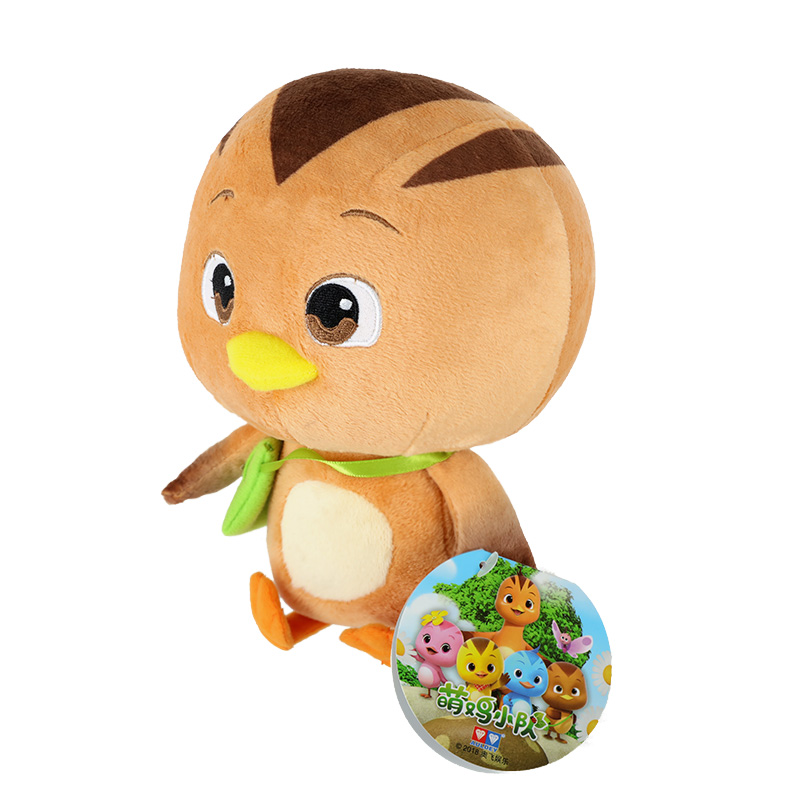 auldey 奥迪双钻 萌鸡小队系列 811611 萌鸡大宇毛绒玩具 18cm