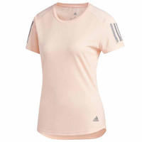 adidas 阿迪达斯 OWN THE RUN TEE 女子运动T恤 DX1975 粉色 M