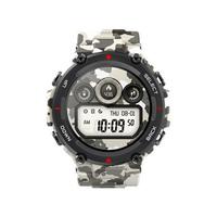AMAZFIT 华米 A1918 智能手表 47.7mm 迷彩色 硅胶表带 迷彩色（GPS、心率、防水）