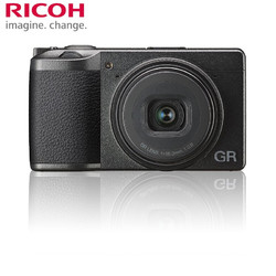 RICOH 理光 gr3数码相机 GRIII GR3李现同款 APS-C画幅 便携定焦卡片机单反备用机GR2升级版 标配 64G卡套餐