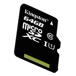 Kingston 金士顿 SDC10G2/64GB Micro-SD存储卡 64GB（UHS-I、U1）