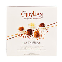 GuyLiAN 吉利莲 雪球巧克力礼盒 2口味 180g（牛奶+巧克力）