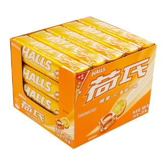 HALLS 荷氏 维果-C 香橙味 680g