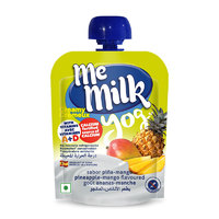me milk 美妙可 婴幼儿酸酸乳 西班牙版 菠萝芒果味 90g