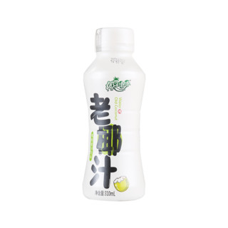 椰子泡泡 老椰汁 植物蛋白饮品 310ml*12瓶