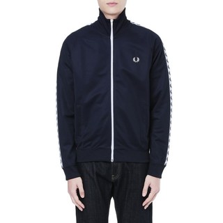 FRED PERRY 佛莱德·派瑞 男士边饰拉链夹克