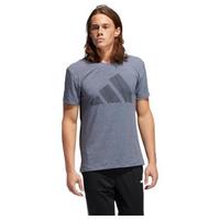 adidas 阿迪达斯 Three-Bar Tee 男子运动T恤 GR7071 传奇墨水蓝 L