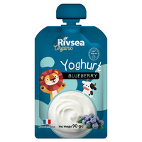 Rivsea 禾泱泱 婴幼儿酸奶 法版 蓝莓味 90g
