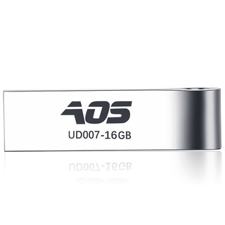 傲石 金属U盘系列 UD007 USB 2.0 U盘 银色 16GB USB