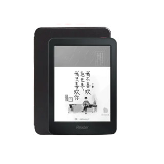 iReader 掌阅 Light 青春 6英寸墨水屏电子书阅读器 8G 黑色+黑色保护套