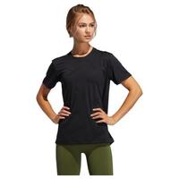 adidas 阿迪达斯 AEROKNIT TEE 女子运动T恤 GQ9428 黑色 M