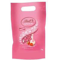 Lindt 瑞士莲 LINDOR软心 草莓奶油巧克力 1kg