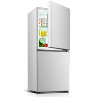 移动端：AUX 奥克斯 BCD-125P160L 直冷双门冰箱 125L 银色