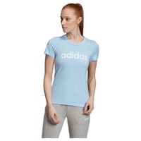 adidas 阿迪达斯 W E LIN SLIM T 女子运动T恤 EI0695 蓝色 L