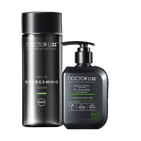 DOCTOR LI 李医生 男士护肤套装 (爽肤水200ml+爽肤型控油洁面乳150g)