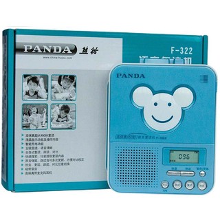 PANDA 熊猫 F-322 复读机 蓝色