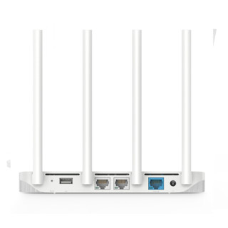 MI 小米 小米路由器3 双频1200M 家用有线路由器 Wi-Fi 5 白色