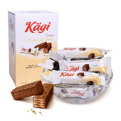 Kagi 卡奇迷你 经典巧克力威化饼干1000g-约160个