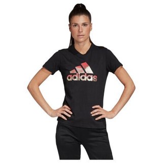 adidas 阿迪达斯 W MHG BOSFoil T 女子运动T恤 FJ5010 黑色 XL