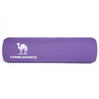 CAMEL 骆驼 瑜伽垫 紫色 10mm 防滑加厚款