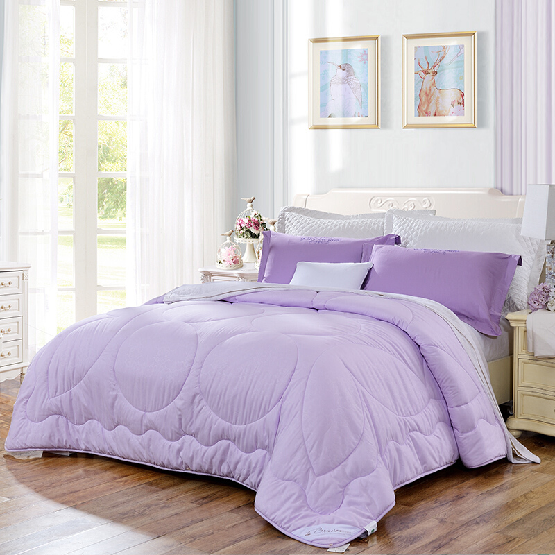 BRAVO 馨而乐 清馨花草系列 薰衣草 纤维被