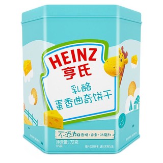 Heinz 亨氏 蛋香曲奇饼干 乳酪味  72g