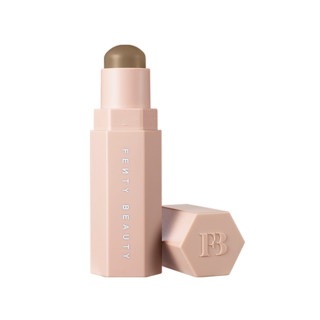 FENTY BEAUTY 钻石高光套装 (柔雾塑颜棒#AMBER琥珀冷棕色7.1g+高光粉饼#钻光万丈2.8g+流光唇釉#FUSSY星尘粉5.5ml)