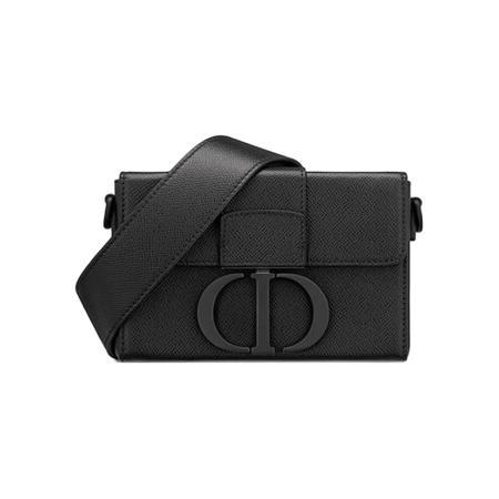 Dior 迪奥 30 MONTAIGNE系列 女士箱型手袋 M9204SBAV_M989 黑色