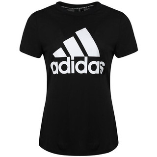adidas 阿迪达斯 W MH BOS TEE 女子运动T恤 DY7732 黑色 XS