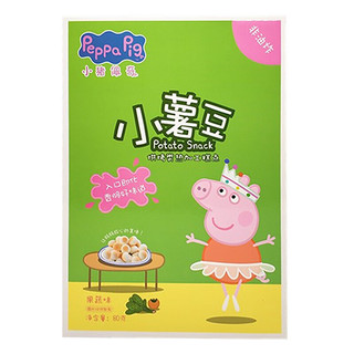 Peppa Pig 小猪佩奇 小薯豆 果蔬味 80g