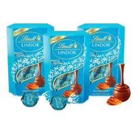 Lindt 瑞士莲 LINDOR软心 海盐焦糖巧克力