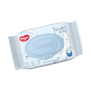 HUGGIES 好奇 超·纯水系列 婴儿湿巾 80抽