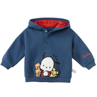 DAVE&BELLA 戴维贝拉  DBX19560 男童卫衣 蓝色 110cm 帕恰狗联名款
