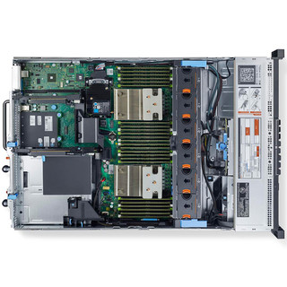 DELL 戴尔 R730 机架式 服务器 (2至强E5-2680 V4、十四核、24个内存插槽、256GB、8个1.2TB SAS、四千兆网络接口、2个750W电源)