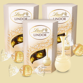 Lindt 瑞士莲 LINDOR软心 白巧克力