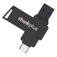 thinkplus MU251 USB 3.0 U盘 黑色 256GB USB/Type-C双口