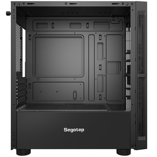 Segotep 鑫谷 图灵系列 图灵 N5 RGB版 RGB MATX机箱 半侧透 黑色