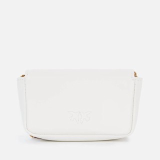 Pinko Women's Love Tiny Simply Cross Body Bag - White