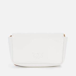 Pinko Women's Love Tiny Simply Cross Body Bag - White