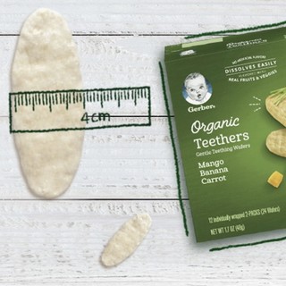 Gerber 嘉宝 有机米饼 泰版 3段 香蕉芒果味 48g*6盒