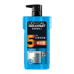 L'OREAL PARIS 巴黎欧莱雅 活泉劲爽 男士去屑洗发露 700ml