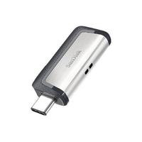 SanDisk 闪迪 至尊高速系列 SDDDC2 USB 3.1 固态U盘 银色 32G Type-C/USB双口+OTG转接头