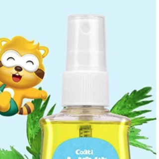 coati 小浣熊 儿童驱蚊花露水 100ml*2瓶