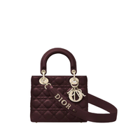 Dior 迪奥 Lady Dior系列 MY ABCDIOR 女士手袋 M0538OCAL_M42R 紫红色 小号