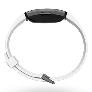 fitbit Inspire HR 智能手环 黑色 硅胶表带 白色（心率监测、睡眠监测）